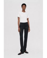 Filippa K - Slim Satin Trousers - Lyst