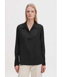 Filippa K - Lace Cuff Detail Blouse - Lyst
