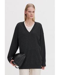 Filippa K - Long V-Neck Cashmere Sweater - Lyst