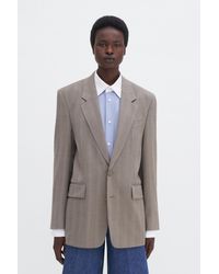 Filippa K - Tailored Herringbone Blazer - Lyst