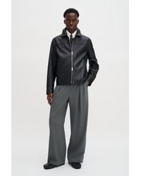 Filippa K - Leather Coach Jacket - Lyst