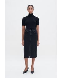 Filippa K - Trucker Jean Skirt - Lyst
