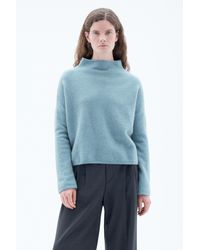 Filippa K - Mika Yak Funnelneck Sweater - Lyst