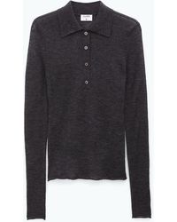 Filippa K - Knit Polo Sweater - Lyst