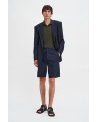 Filippa K - Tailored Cotton Chino Shorts - Lyst