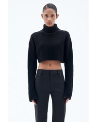Filippa K - Cropped Cashmere Sweater - Lyst