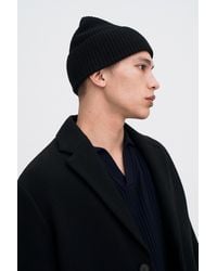 Filippa K - Wool Rib Hat - Lyst