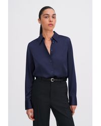 Filippa K - Silk Shirt - Lyst