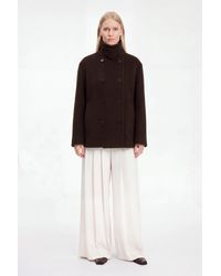 Filippa K - Amelia Doublé Peacoat - Lyst