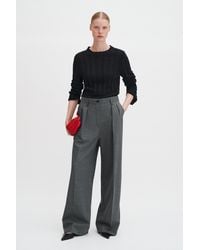 Filippa K - Paloma Pinstripe Trousers - Lyst
