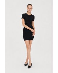 Filippa K - Cotton Rib Knit Skirt - Lyst