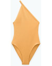 Filippa K - Asymmetric Swimsuit - Lyst