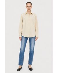 Filippa K - Stripe Poplin Shirt - Lyst