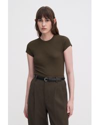 Filippa K - Fine Rib Tee - Lyst