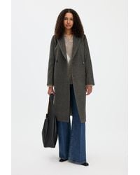 Filippa K - Charlotte Twill Belted Coat - Lyst