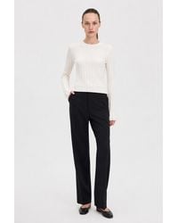 Filippa K - Cara Flannel Trousers - Lyst