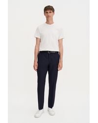 Filippa K - Slim Tapered Wool Trousers - Lyst