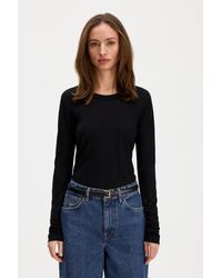 Filippa K - Scooped Longsleeve Top - Lyst