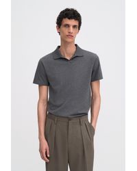 Filippa K - Stretch Cotton Polo T-Shirt - Lyst