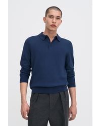 Filippa K - Knitted Polo Shirt - Lyst