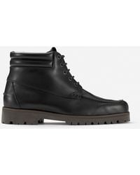 Filippa K - High Derby Leather Shoes - Lyst