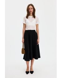 Filippa K - Flared Skirt - Lyst