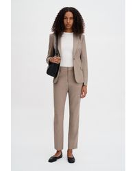 Filippa K - Emma Cropped Cool Wool Trouser - Lyst