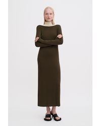 Filippa K - Scooped Back Jersey Dress - Lyst