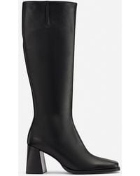 Filippa K - Knee High Leather Boots - Lyst
