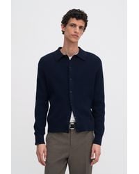 Filippa K - Cotton Merino Knit Shirt - Lyst