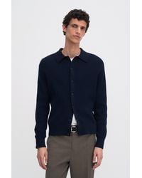 Filippa K - Cotton Merino Knit Shirt - Lyst