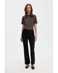Filippa K - Flared Jersey Trousers - Lyst
