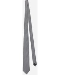 Filippa K - Microcheck Silk Tie - Lyst