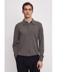 filippa k knitted polo shirt