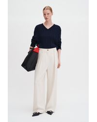 Filippa K - Paloma Draped Trousers - Lyst
