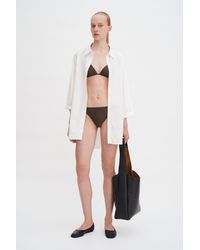 Filippa K - Gathered Back Bikini Top - Lyst