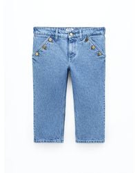 Filippa K - Denim Capri Pants - Lyst