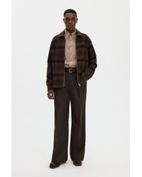 Filippa K - Check Wool Liner Jacket - Lyst