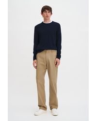 Filippa K - Flynn Washed Cotton Trousers - Lyst