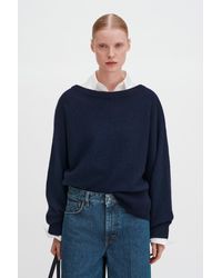 Filippa K - Wool Yak Boatneck Sweater - Lyst