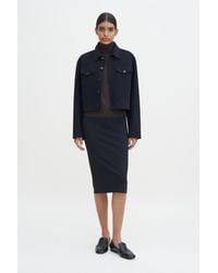 Filippa K - Short Wool Cashmere Jacket - Lyst