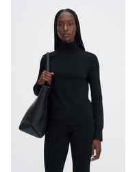 Filippa K - Glossy Knit Turtleneck Sweater - Lyst