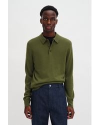 Filippa K - Knitted Polo Shirt - Lyst