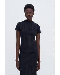 Filippa K - Rib Cap Sleeve Top - Lyst