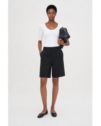 Filippa K - Matte High Waisted Shorts - Lyst