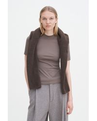 Filippa K - Mock Neck Tee - Lyst