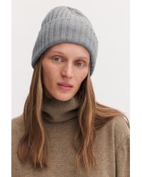 Filippa K - Wool Cashmere Rib Hat - Lyst