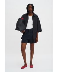 Filippa K - Baggy Cotton Shorts - Lyst