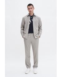 Filippa K - Boxy Wool Twill Shirt - Lyst