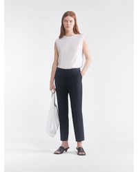 Cotton Poe Cropped Jersey Pant 